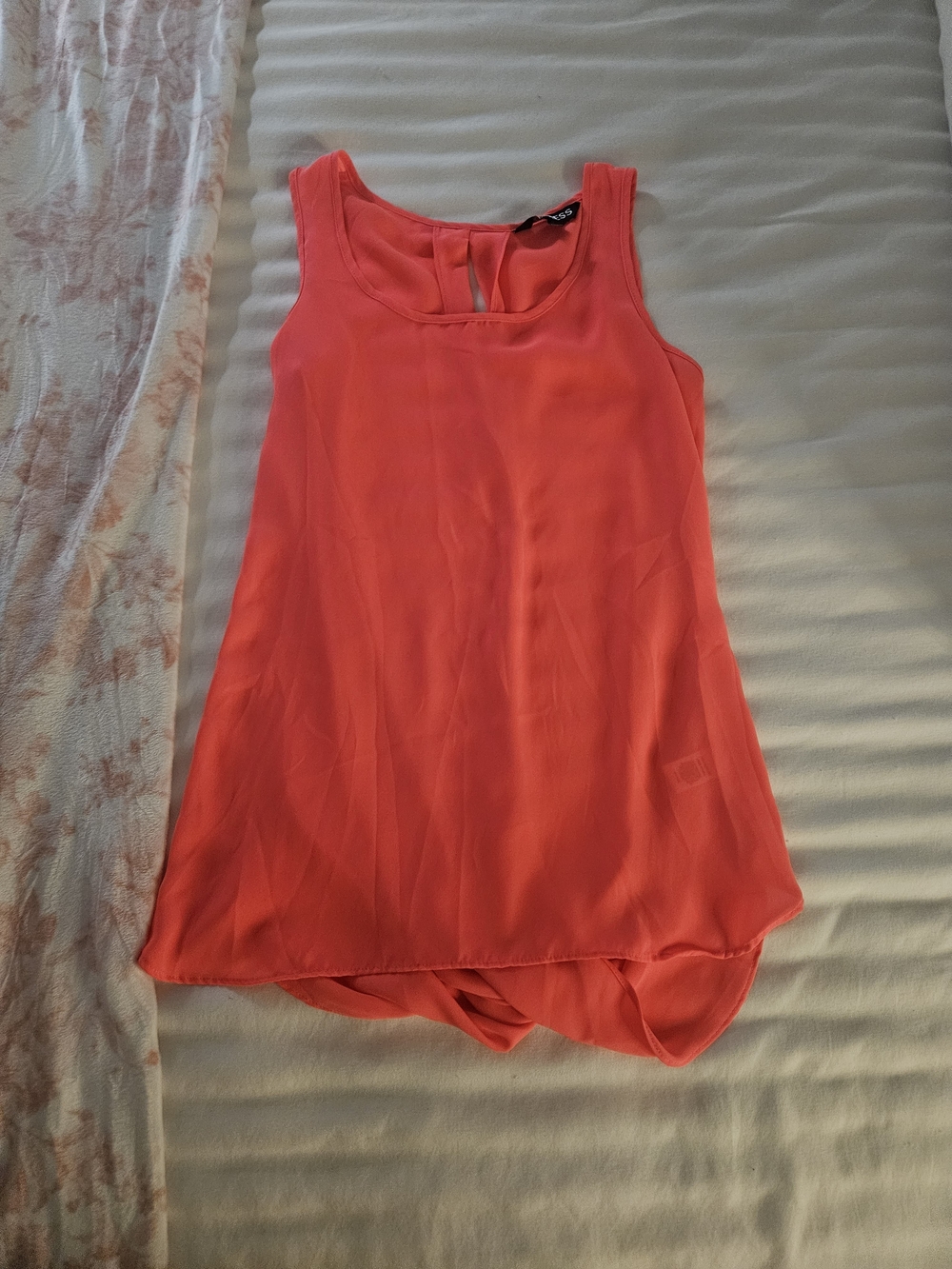 Express Hot Pink Sleeveless Tank